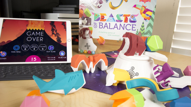 Illustration for article titled Toy Time Plays A Combo Of Pokémon and Jenga Called Beasts Of Balance